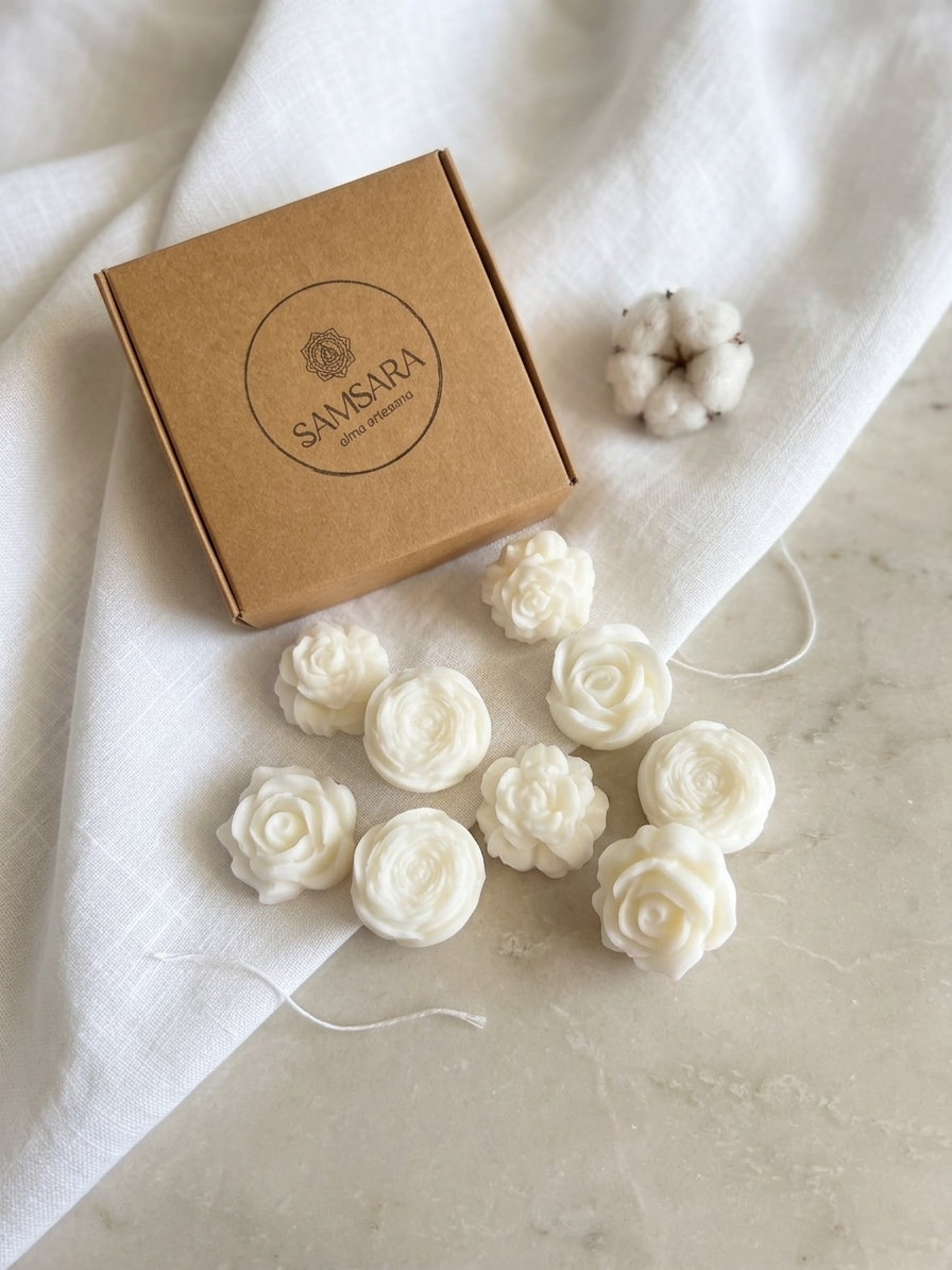 Wax melts aroma ropa limpia