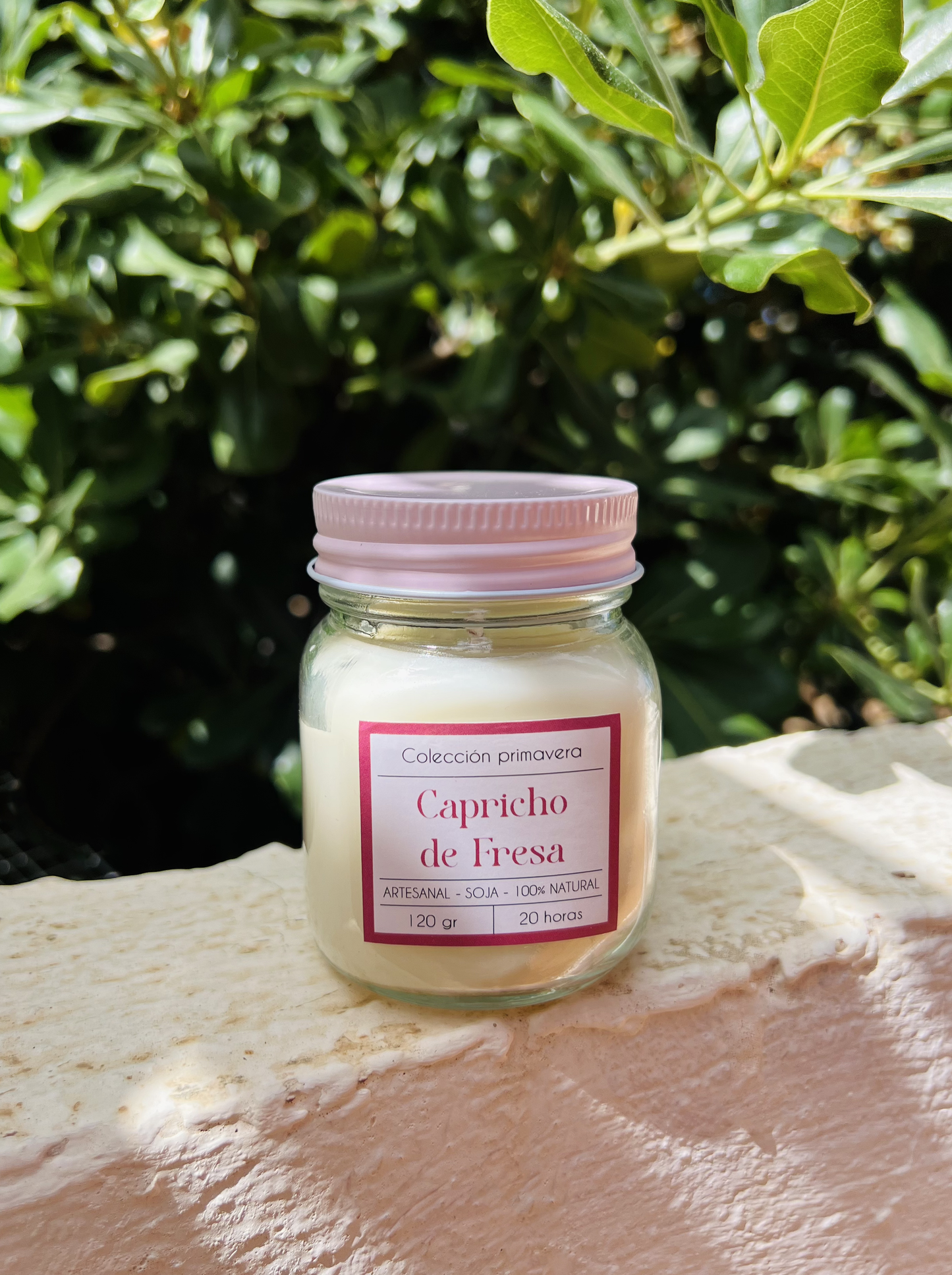 Vela Capricho de Fresa